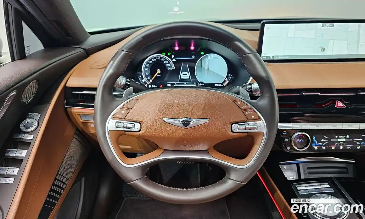 Genesis G80 2021 2.5 гидро в Москве № 1758759, фото 13