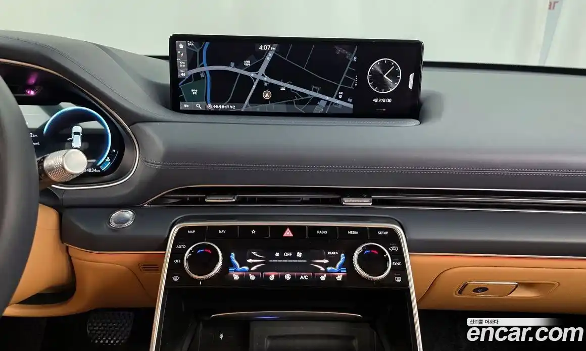 Genesis GV80 2021 2.5 гидро в Москве № 1758840, фото 14