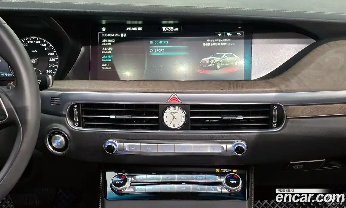 Genesis G90 2019 3.3 гидро в Москве № 1758857, фото 16