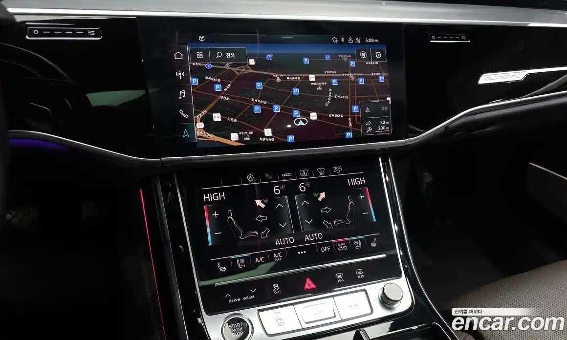 Audi A8 2021 3.0 гидро в Москве № 1836438, фото 32