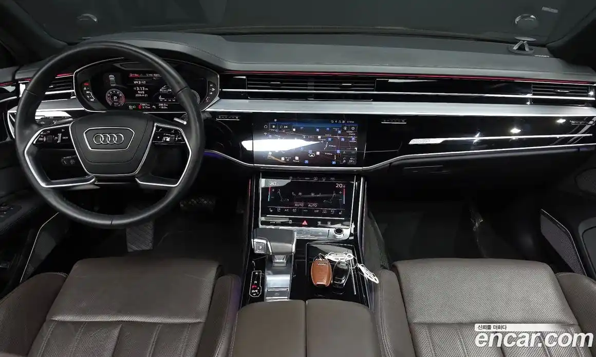 Audi A8 2021 3.0 гидро в Москве № 1836438, фото 10