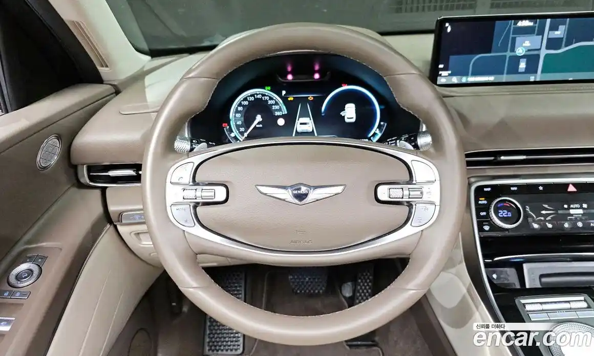 Genesis GV80 2022 2.5 гидро в Москве № 1832544, фото 19
