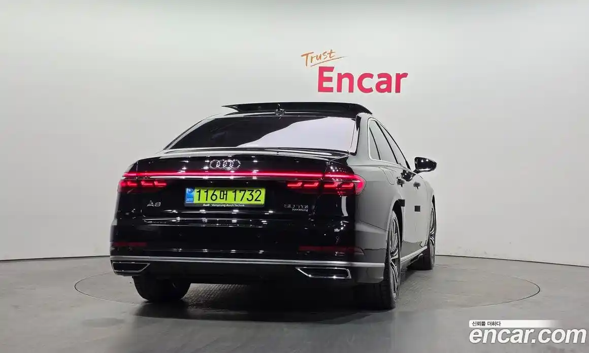 Audi A8 2021 3.0 гидро в Москве № 1546373, фото 4