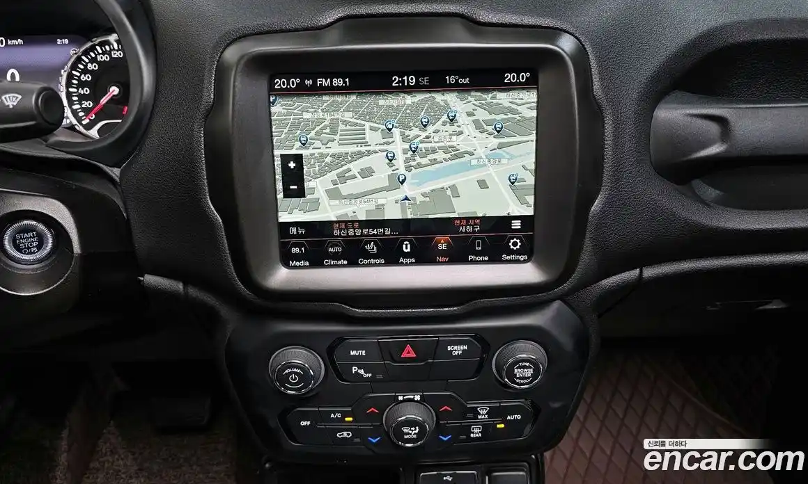 Jeep Renegade 2022 1.3 гидро в Москве № 1323662, фото 19