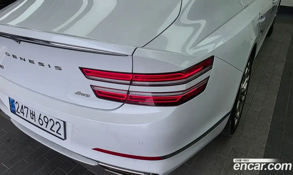 Genesis G80 2020 2.5 гидро в Москве № 1685409, фото 9