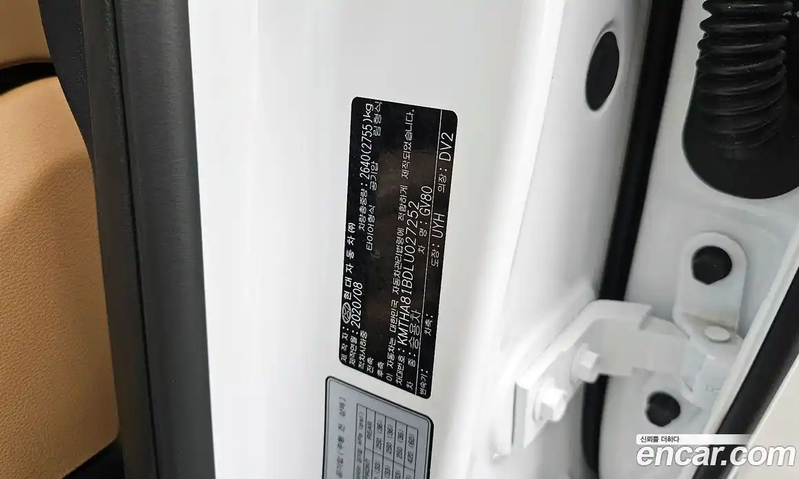 Genesis GV80 2020 2.5 гидро в Москве, фото 16