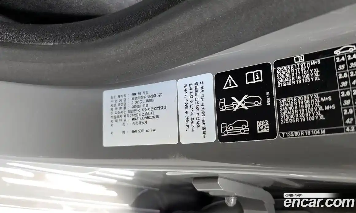 BMW 5-Series 2021 2.0 гидро в Москве № 1541873, фото 27