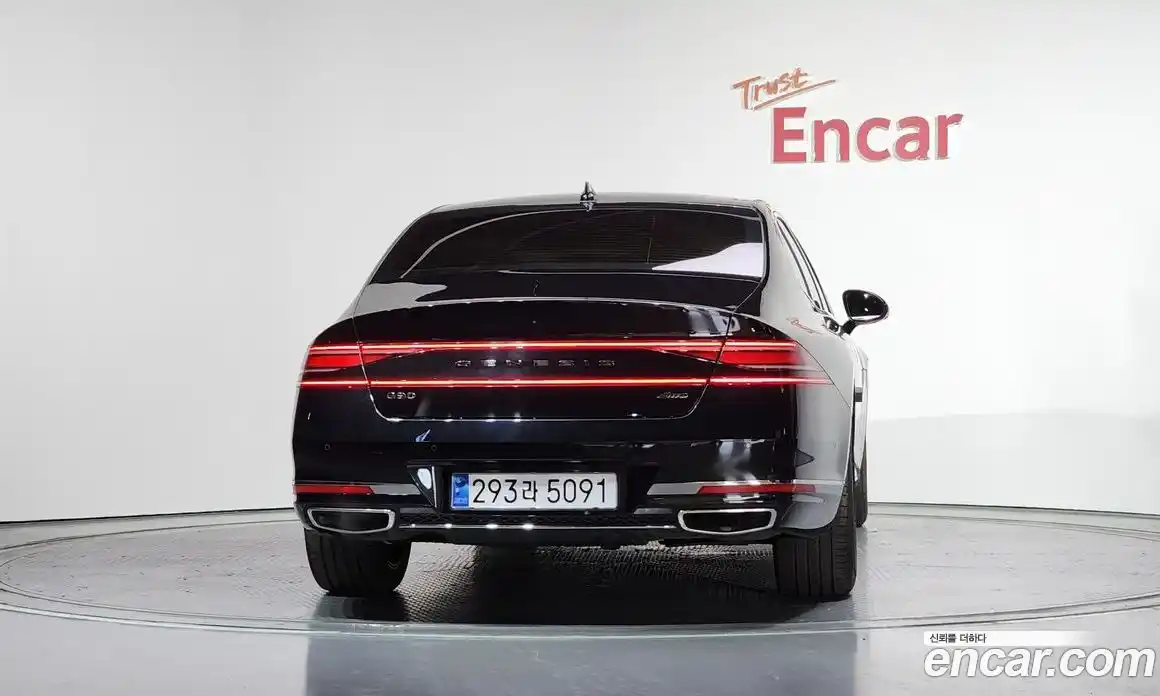 Genesis G90 2022 3.5 гидро в Москве № 1832434, фото 3