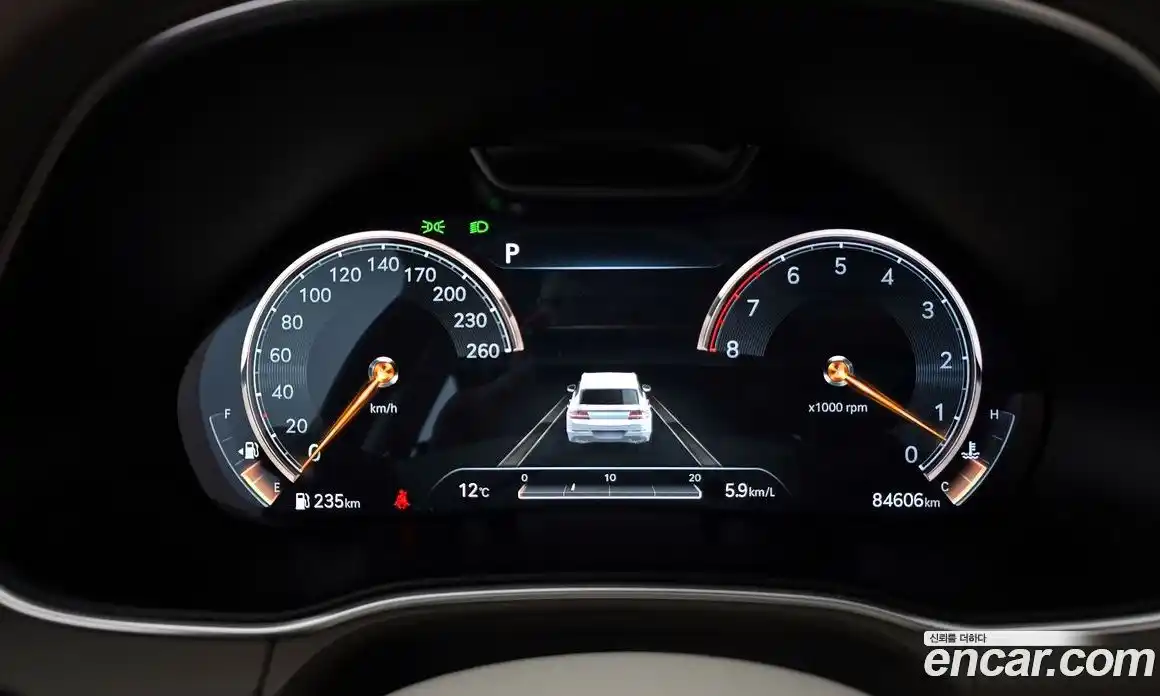Genesis GV80 2021 3.5 гидро в Москве № 25940, фото 8