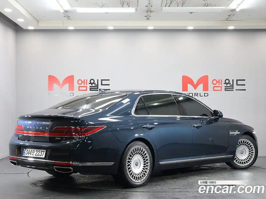 Genesis G90 2021 3.8 гидро в Москве № 1832417, фото 4