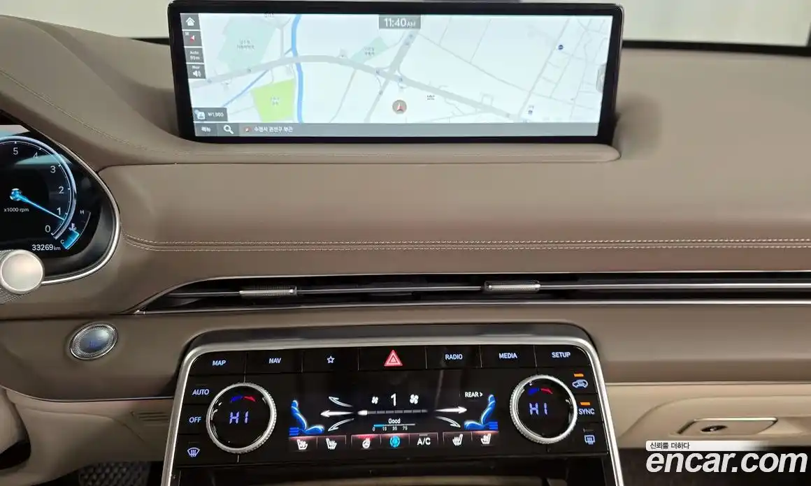 Genesis GV80 2022 2.5 гидро в Москве № 1832258, фото 20
