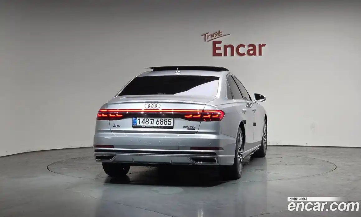 Audi A8 2021 3.0 гидро в Москве № 1546015, фото 3