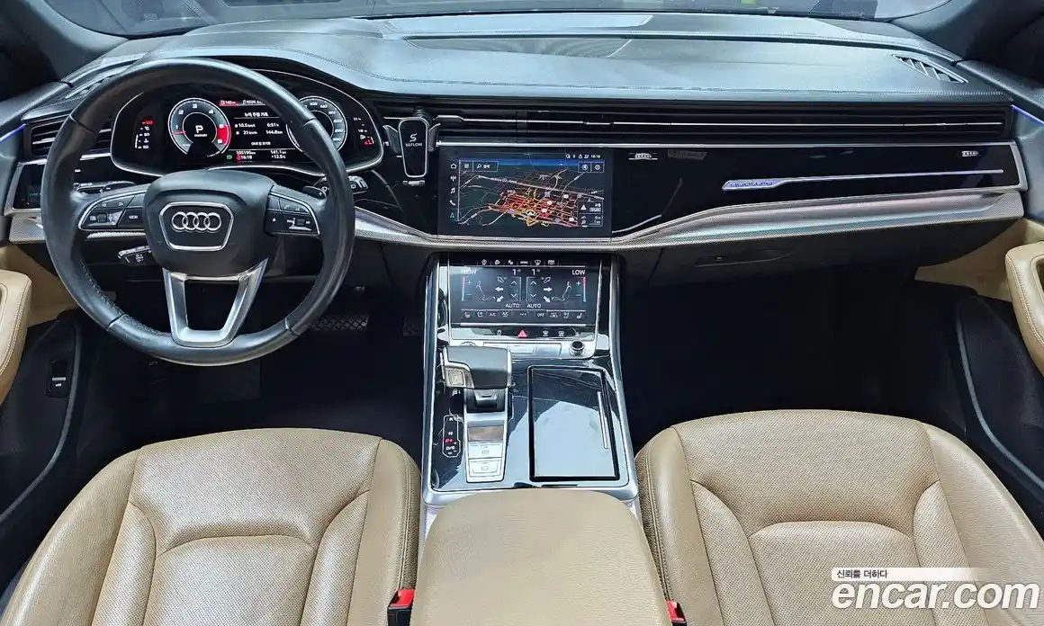 Audi Q8 2021 3.0 гидро в Москве № 1836523, фото 7