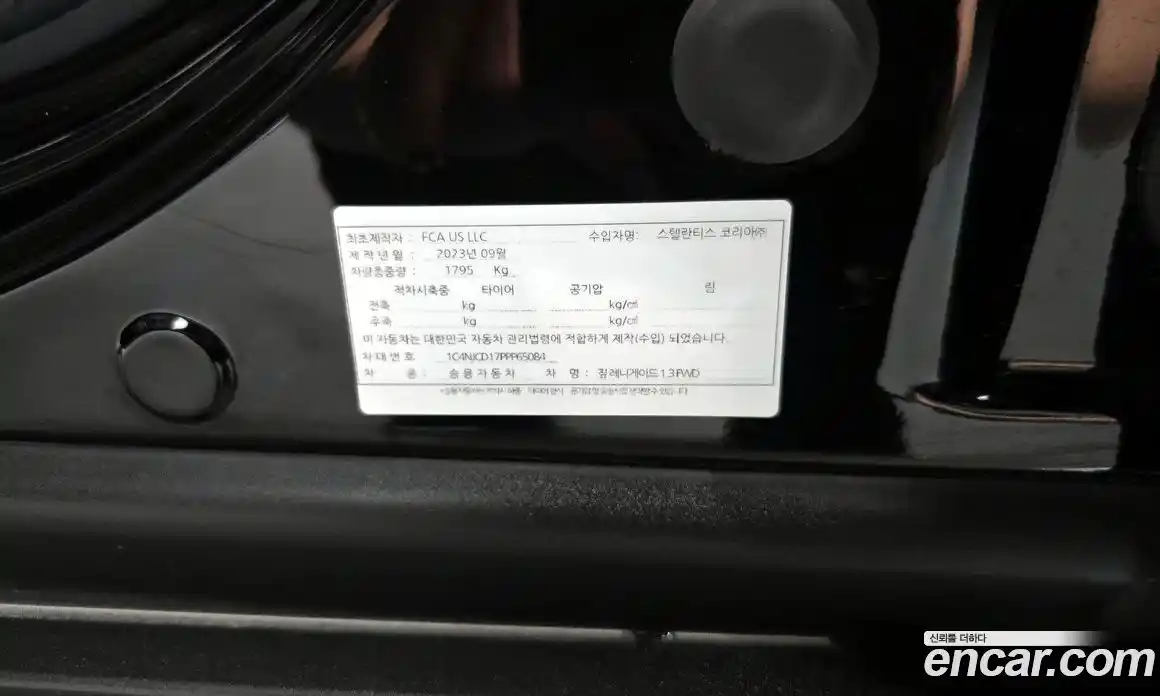 Jeep Renegade 2023 1.3 гидро в Москве № 1294128, фото 29
