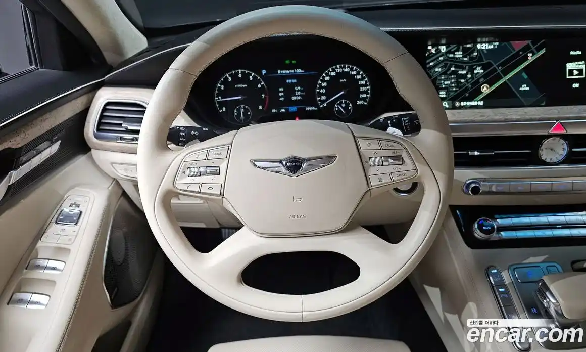 Genesis G90 2020 5.0 гидро в Москве № 1905566, фото 13