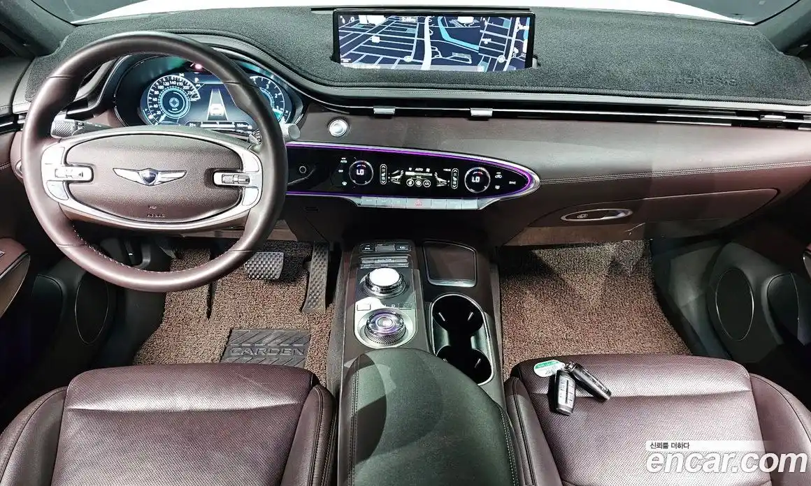 Genesis GV70 2021 2.2 гидро в Москве № 2051843, фото 10