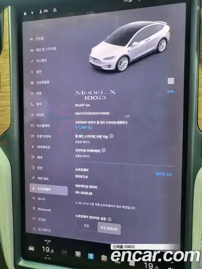 Tesla Model X 2019 гидро, миниатюра 8