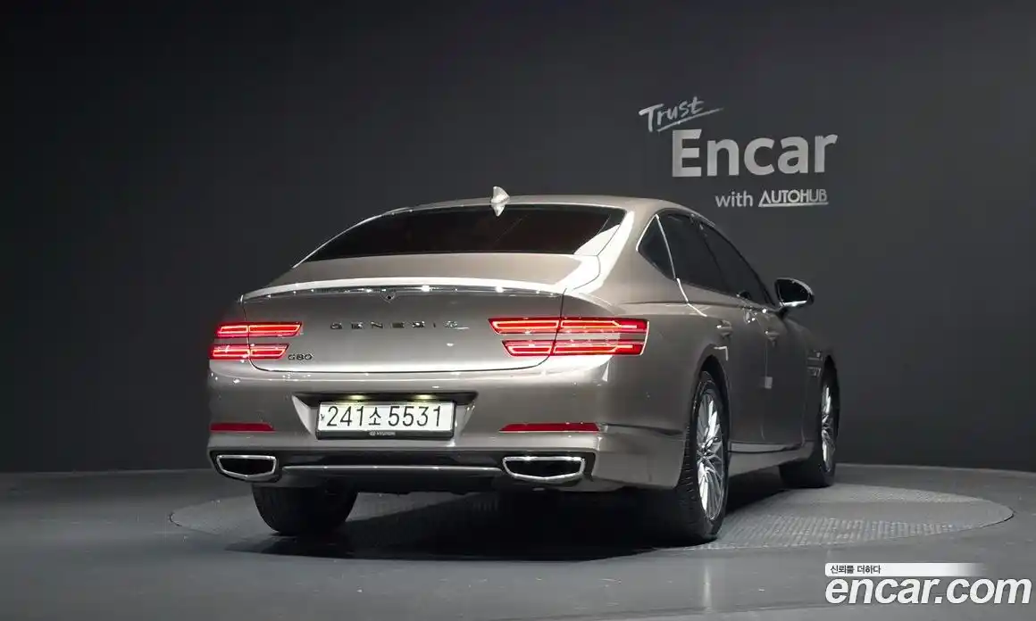 Genesis G80 2021 2.5 гидро в Москве № 2051778, фото 4