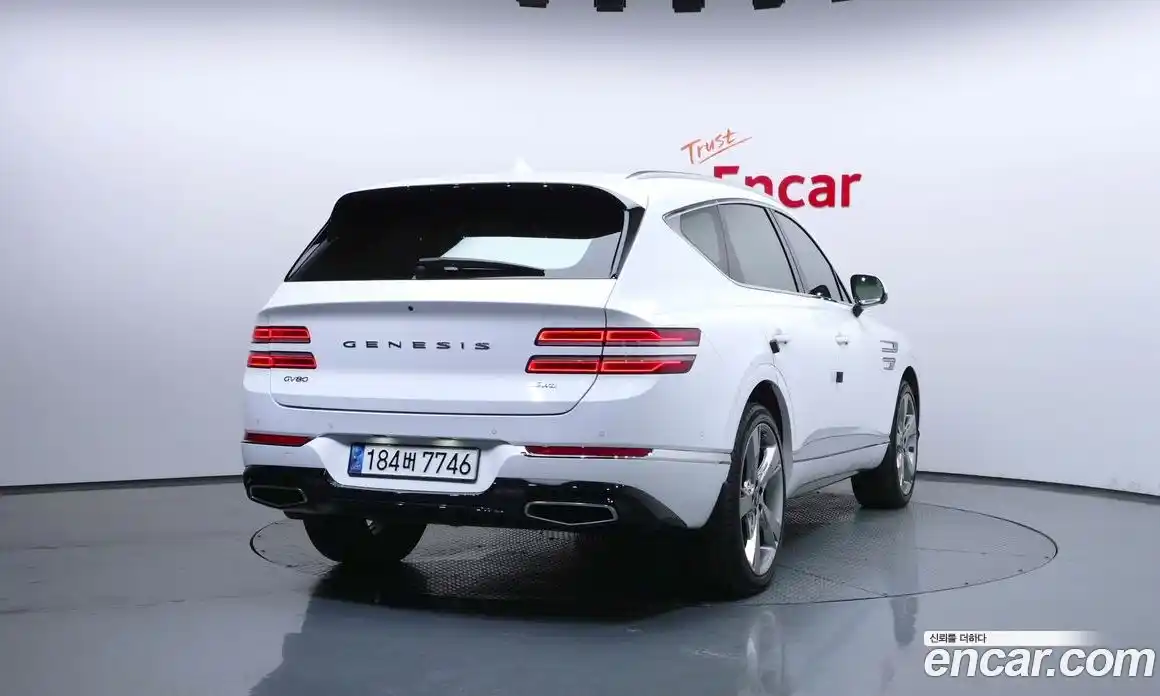 Genesis GV80 2022 2.5 гидро в Москве № 2051590, фото 4