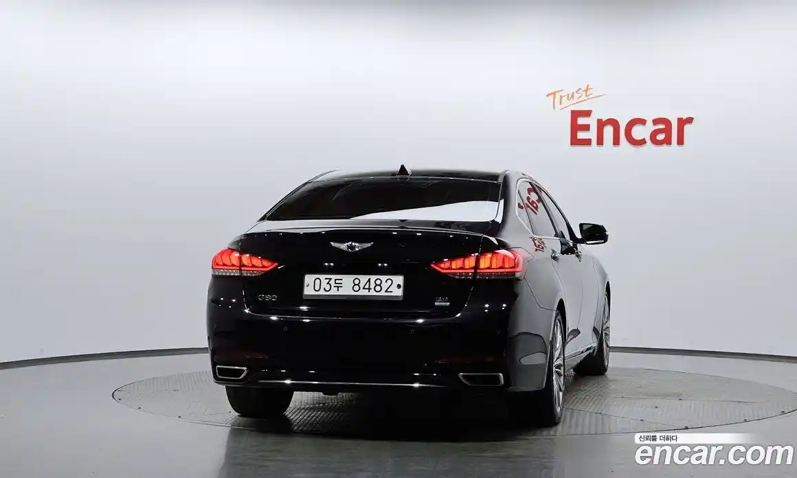 Genesis G80 2017 3.3 гидро в Москве № 2051930, фото 3