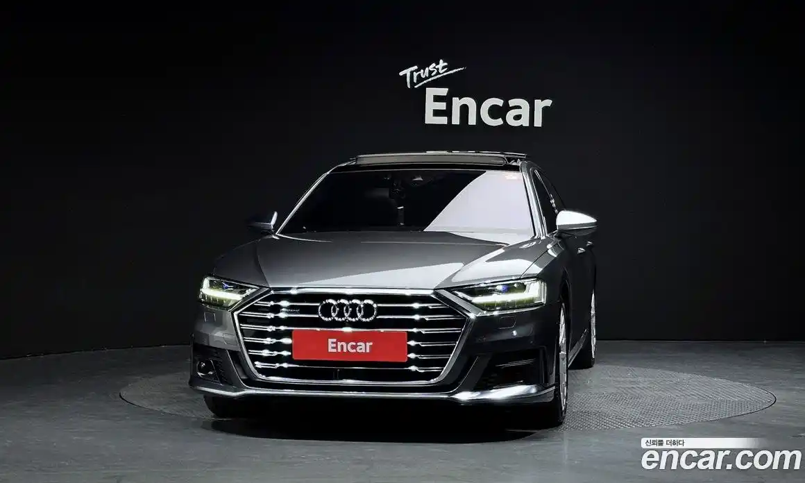 Audi A8 2021 3.0 гидро в Москве № 2057340, фото 3