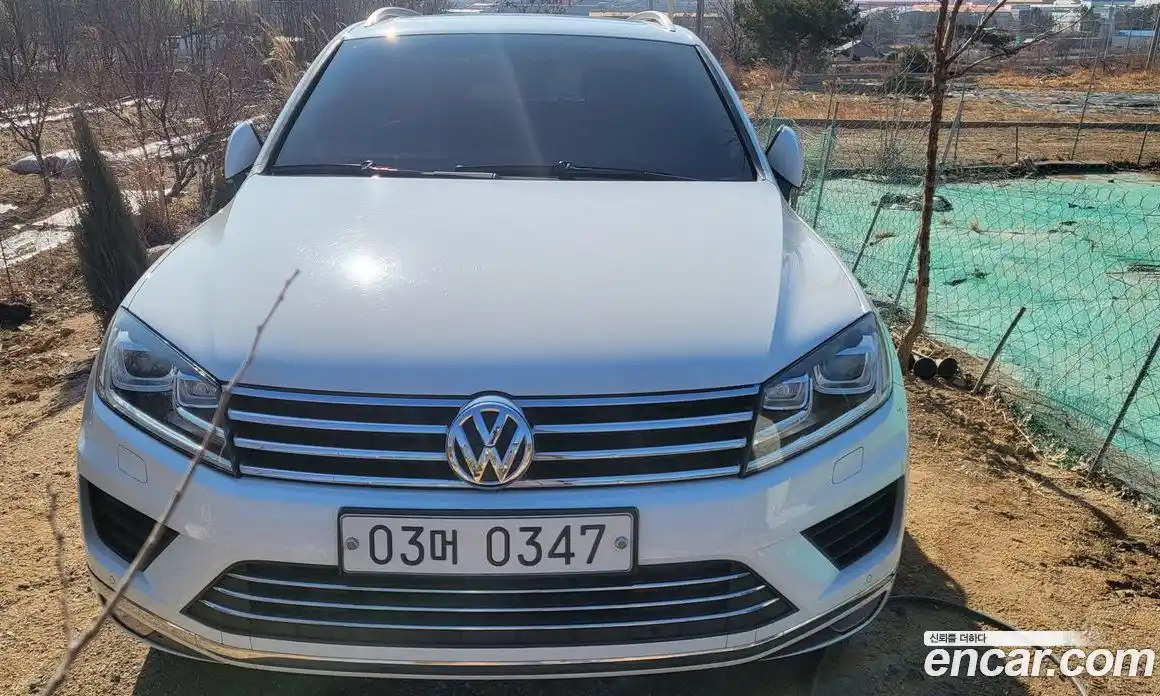 Volkswagen Touareg 2016 3.0 гидро в Москве № 199324, фото 3
