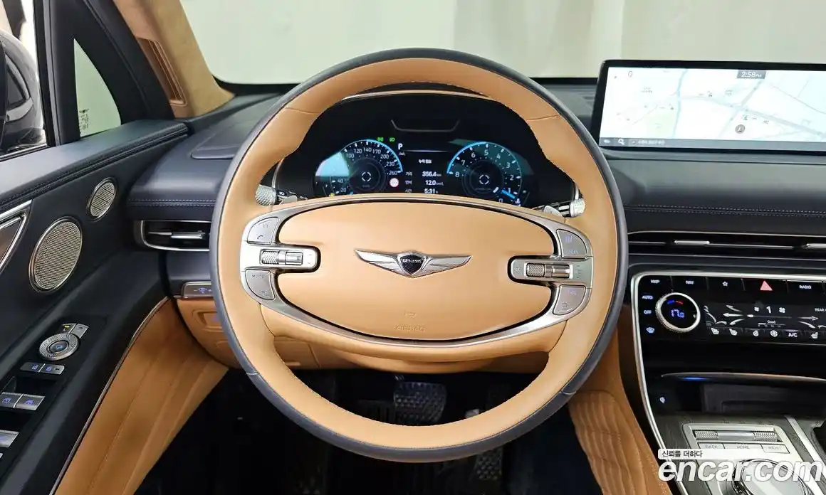 Genesis GV80 2022 2.5 гидро в Москве № 2051692, фото 13