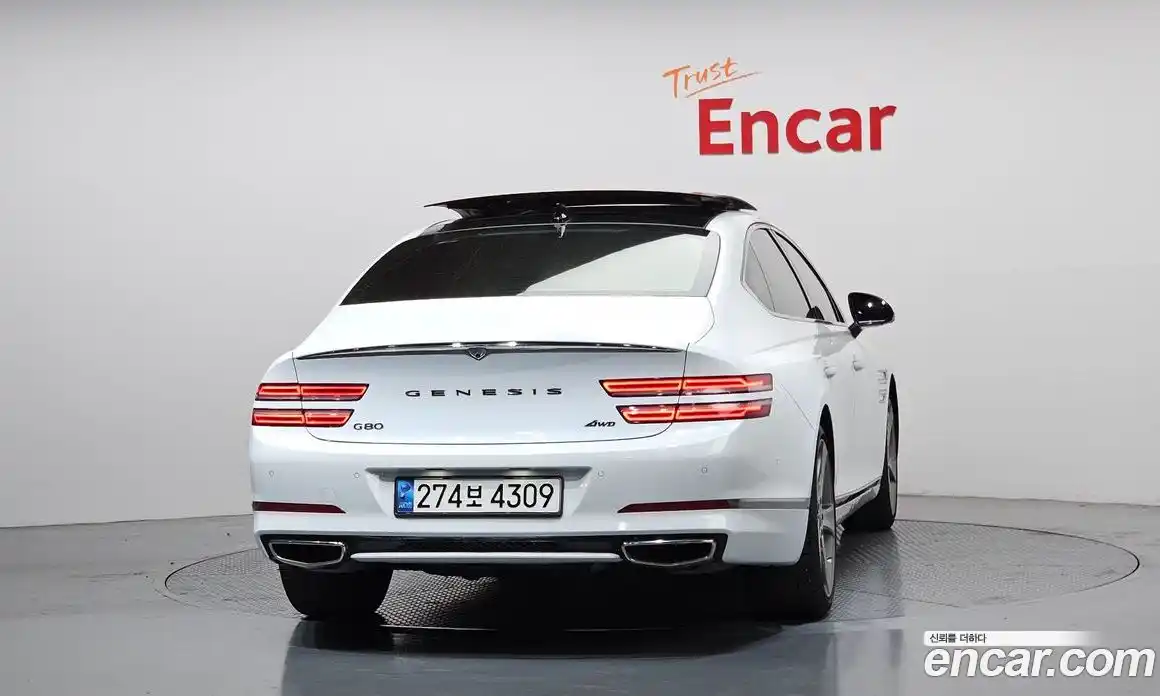Genesis G80 2021 2.5 гидро в Москве № 2051607, фото 4