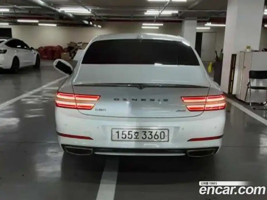 Genesis G80 2021 2.5 гидро в Москве № 2051898, фото 3