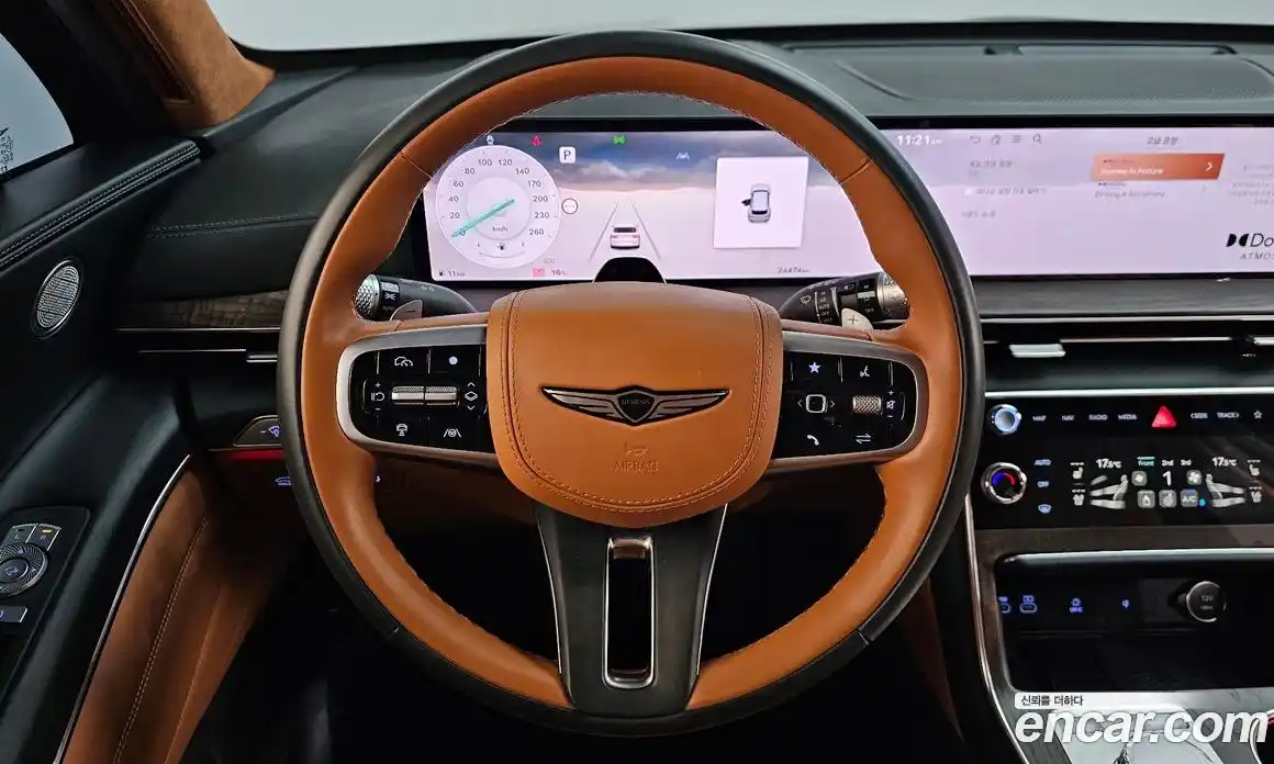 Genesis GV80 2024 2.5 гидро в Москве № 2051500, фото 17