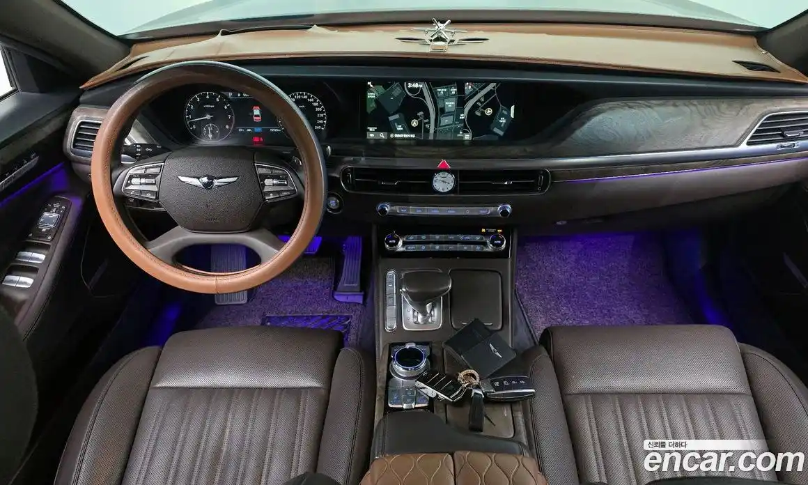 Genesis G90 2019 3.8 гидро в Москве № 2051780, фото 9