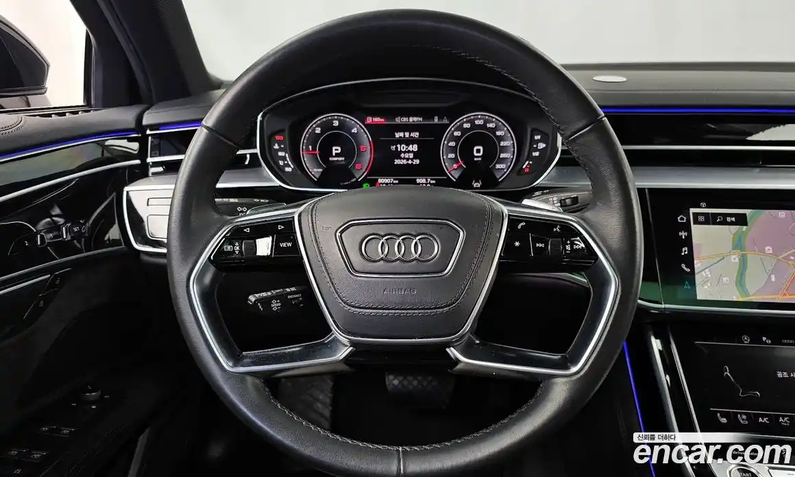 Audi A8 2021 3.0 гидро в Москве № 2131200, фото 19