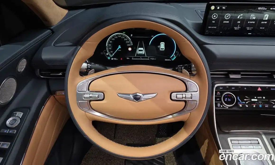 Genesis GV80 2022 3.0 гидро в Москве № 2125598, фото 13
