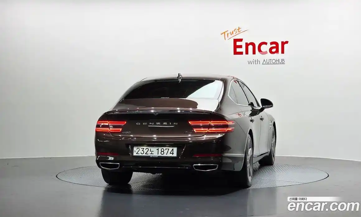 Genesis G80 2021 2.5 гидро в Москве № 2125798, фото 4