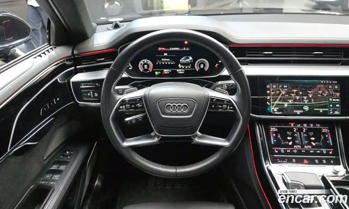 Audi A8 2020 3.0 гидро в Москве № 2131223, фото 18