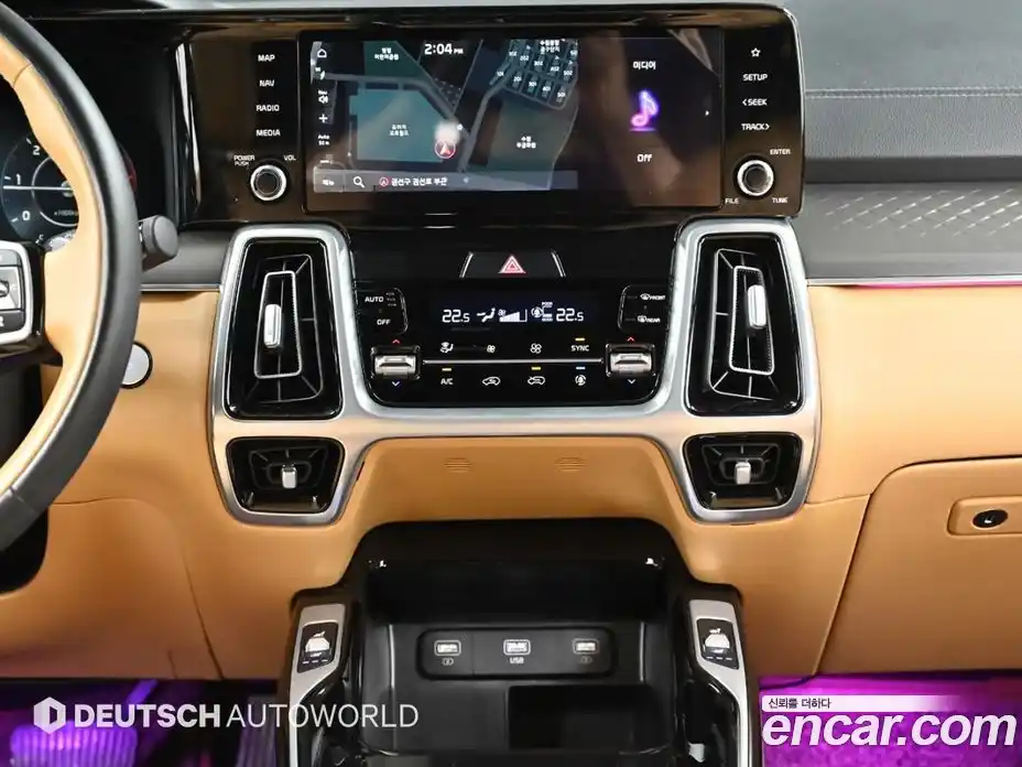Kia Sorento 2021 2.2 гидро в Москве № 2124985, фото 11