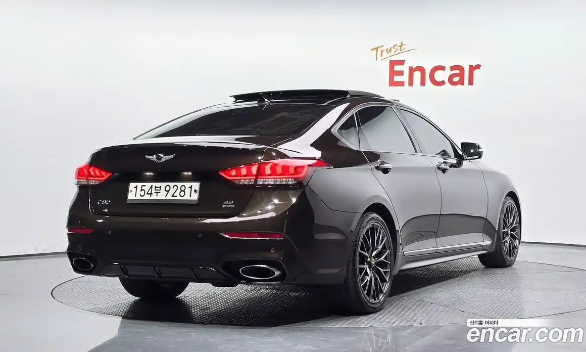 Genesis G80 2018 3.3 гидро в Москве № 2125714, фото 1
