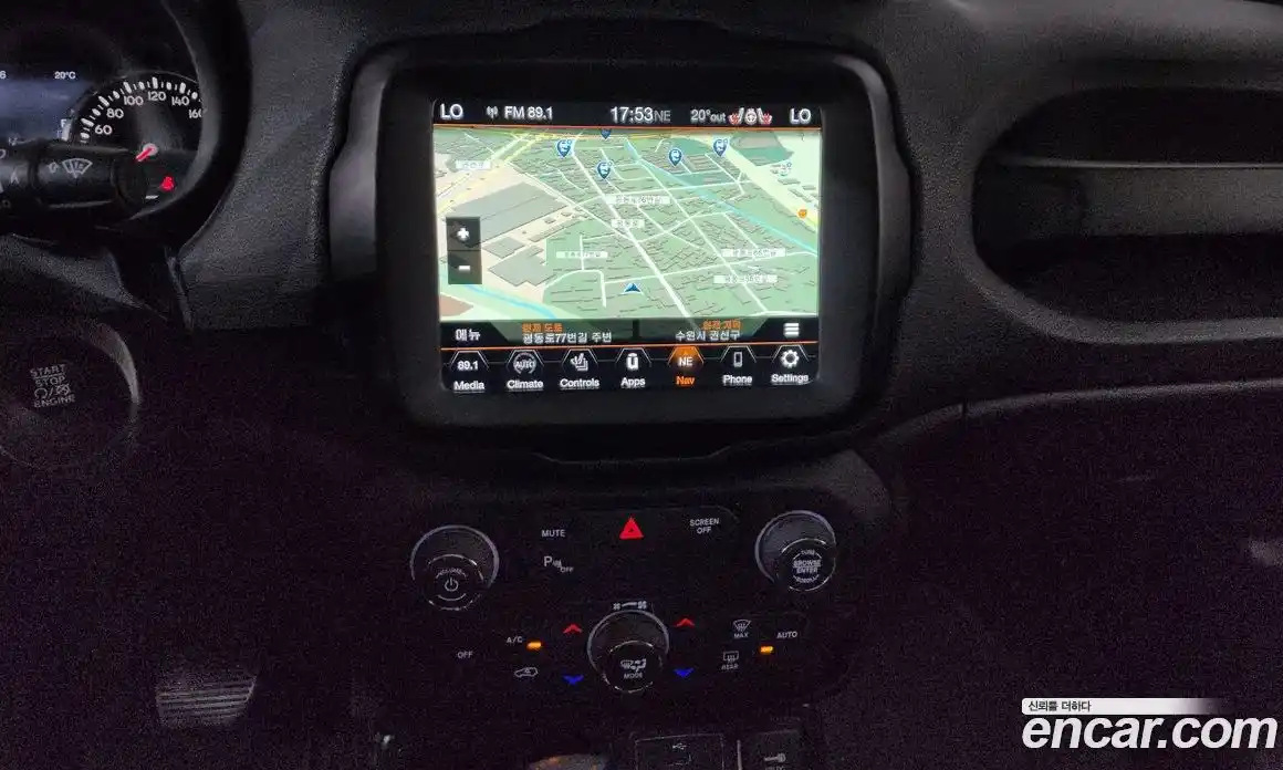 Jeep Renegade 2019 2.4 гидро в Москве № 2132690, фото 18
