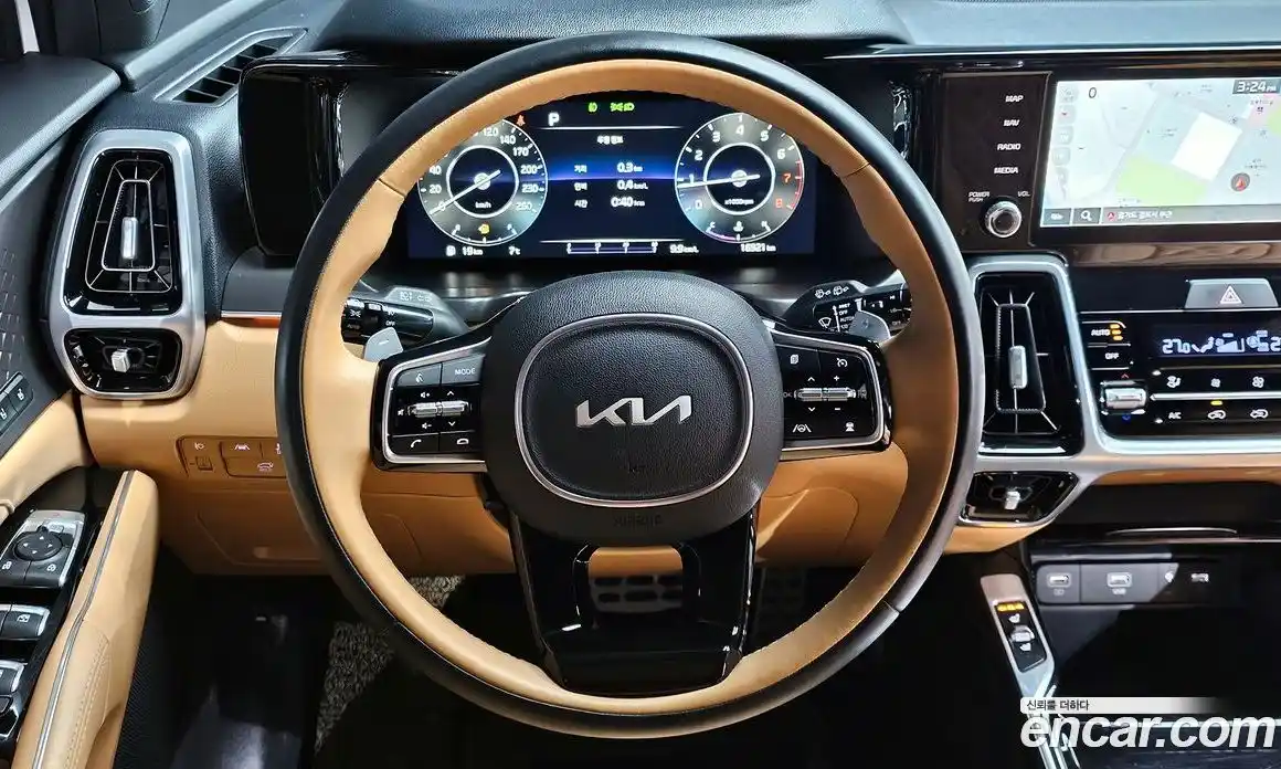 Kia Sorento 2022 2.5 гидро в Москве № 12752, фото 14