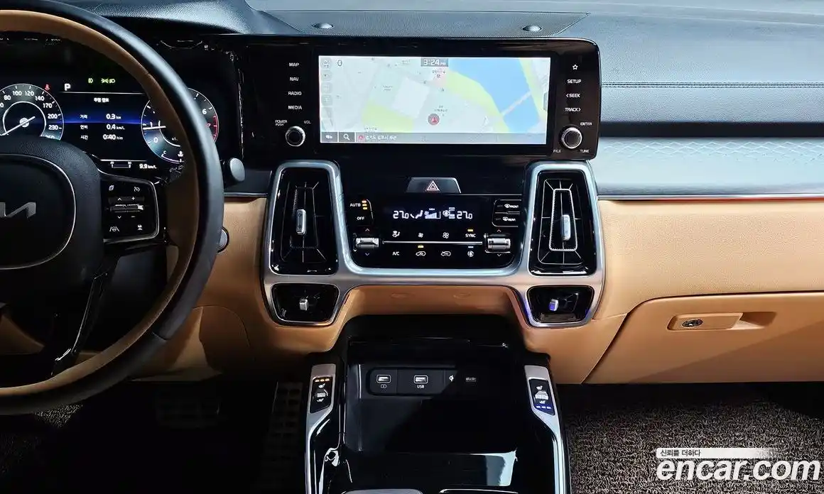 Kia Sorento 2022 2.5 гидро в Москве № 12752, фото 15