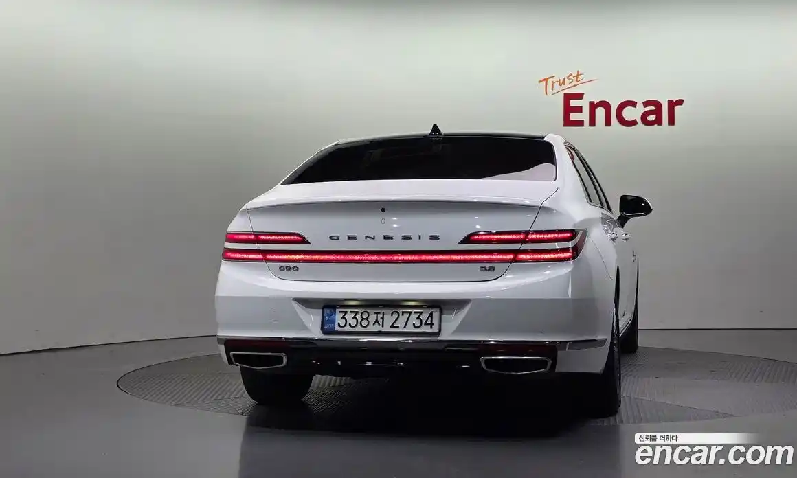 Genesis G90 2019 3.8 гидро в Москве № 14830, фото 4