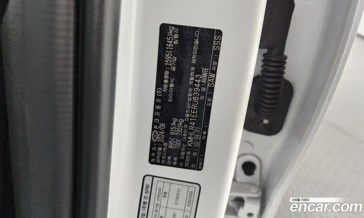 Hyundai Avante 2024 1.6 гидро, фото 30