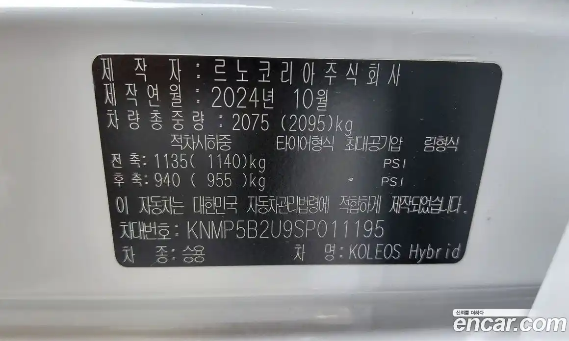 Renault Grand Koleos 2024 1.5 гидро, фото 27