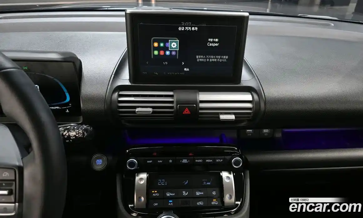 Hyundai Casper 2022 1.0 автомат (гидро), фото 21
