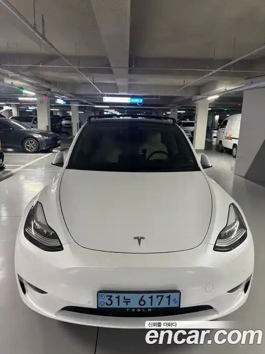 Tesla Model Y 2021 гидро, фото 3