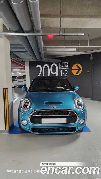 Mini Cooper Convertible, 2017, 107 300 км
