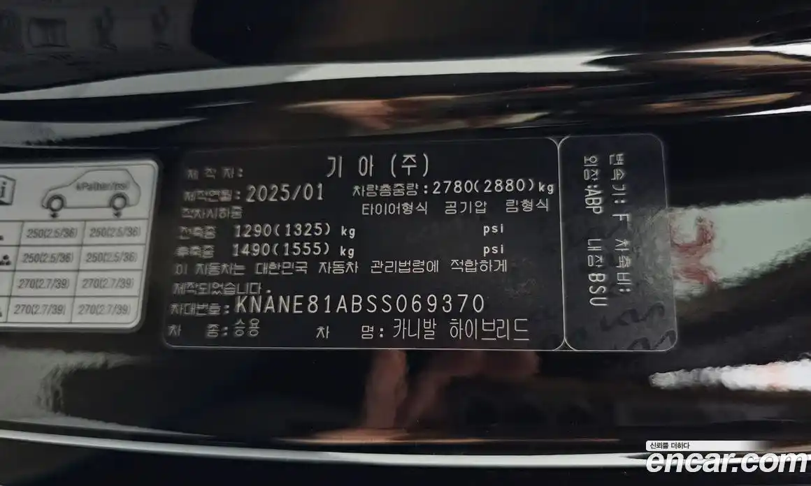 Kia Carnival 2025 1.6 автомат (гидро), фото 28