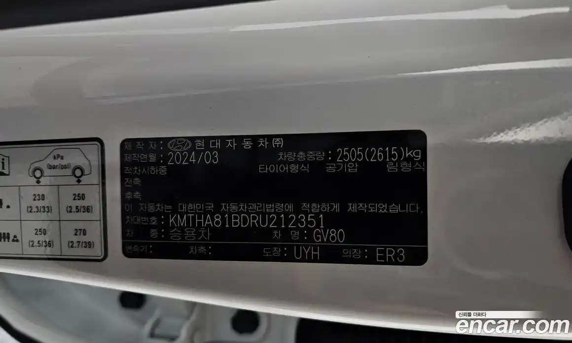 Genesis GV80 2024 2.5 автомат (гидро), фото 29