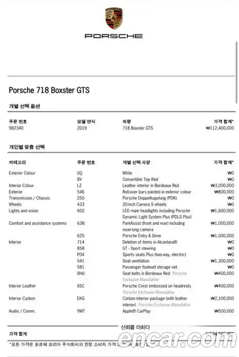 Porsche 718 2019 2.5 автомат (гидро), фото 20