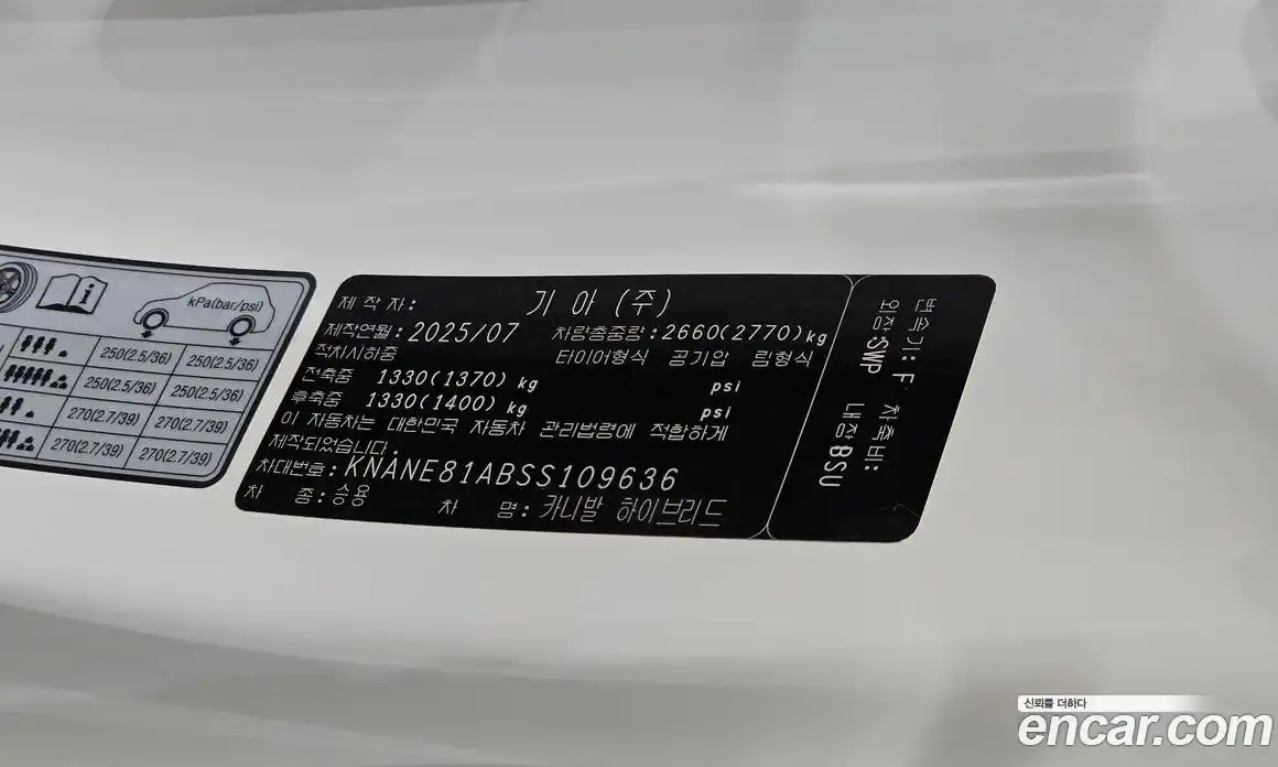 Kia Carnival 2025 1.6 автомат (гидро), фото 24